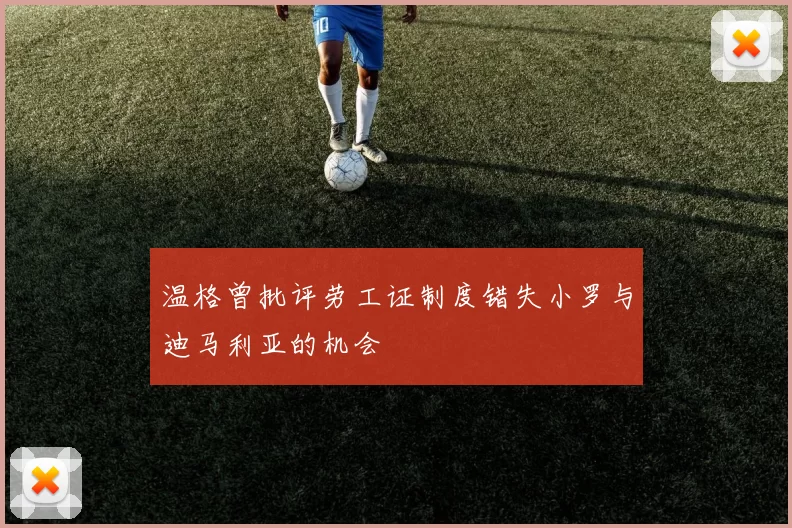 温格曾批评劳工证制度错失小罗与迪马利亚的机会